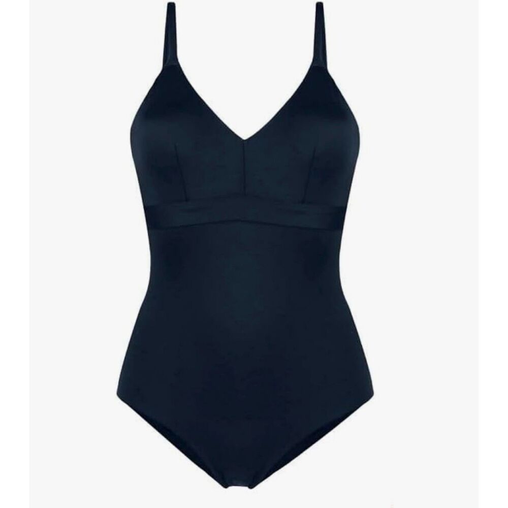 SPANX Classic Shaping One-Piece Swimsuit in Black Size 3X